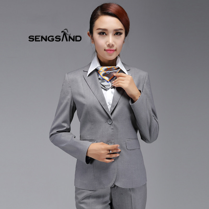 Shanghai Volkswagen 4S Shop Overalls Summer Women's Western-style Work suit Suit Spot Promotion