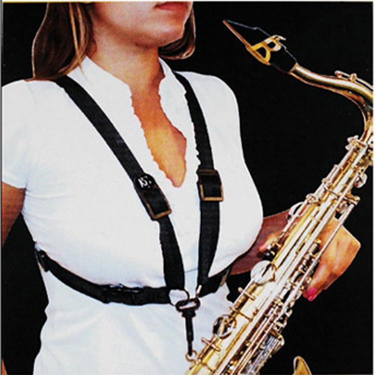   Original dress French BG S41SH alt medium sound saxophone double shoulder hung with lady cuddling bag