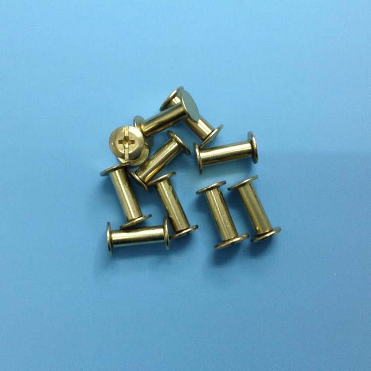 Lixin 100-page loose-leaf account nails binding account book nails 2 per pair