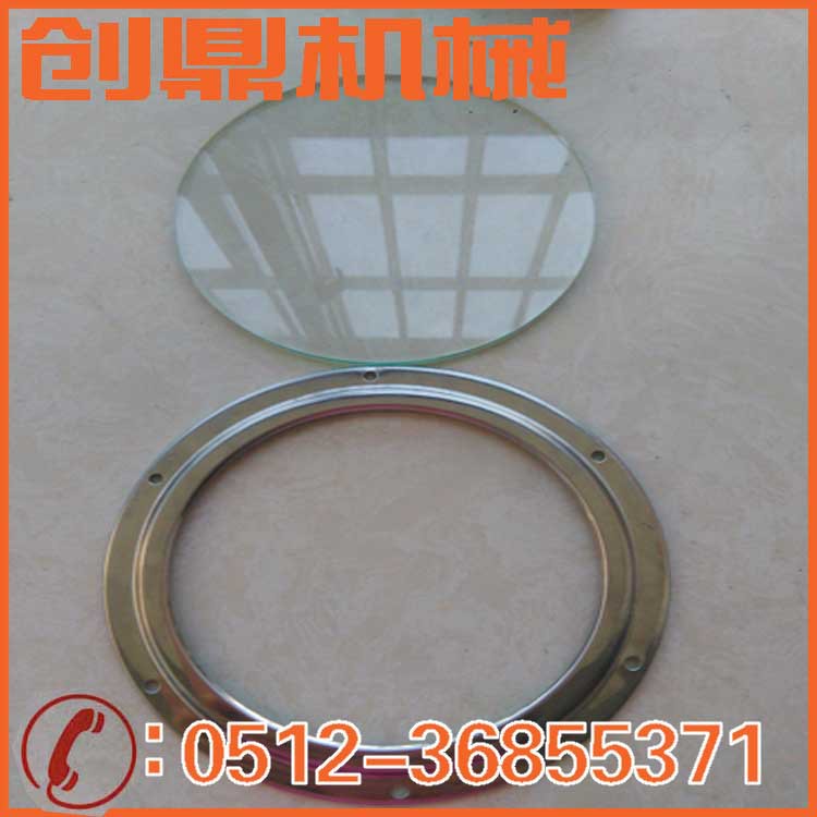 Diameter 150 glass observation window oven drying box vacuum box observation hole perspective window