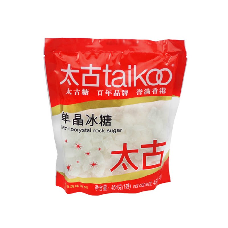 【天猫超市】太古 单晶冰糖 454g/袋 太古是居家旅行的上好选择