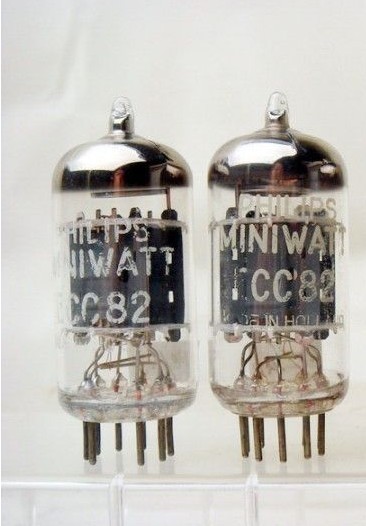 Philipp PHILIPS ECC82 12AU7 vacuum tube in the Netherlands