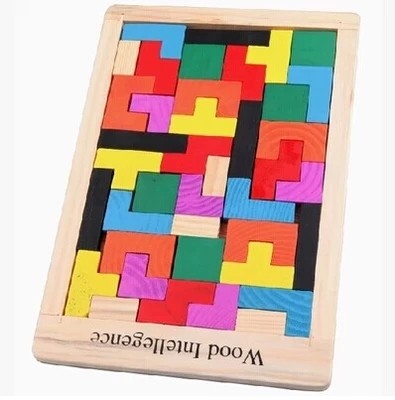 Special price Monte children Puzzle Force Early Education Wooden Toy Baby Puzzle Jigsaw Wood Russia Block