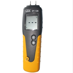 Authentic CEM Huashengchang wood building materials special temperature and humidity meter Wood moisture tester DT-129