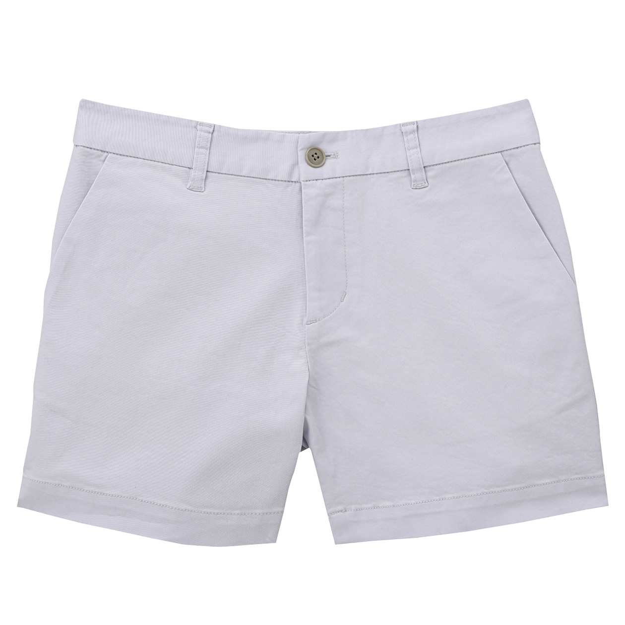 无印良品MUJI 女式 棉弹力丝光斜纹短裤