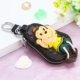 Túi da nữ khóa túi da thắt lưng treo dung lượng lớn khỉ nhỏ đa chức năng khóa kéo thẻ Hàn Quốc