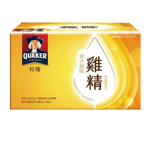 台湾官网直邮进口《桂格》原味鸡精(68ml*6入)
