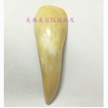 Natural extra-large horns Back scraping plate Barrel hole dial tendon stick Scalper buffalo tea spoon