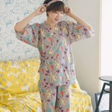 Хлопковая пижама, тонкий милый японский осенний кролик