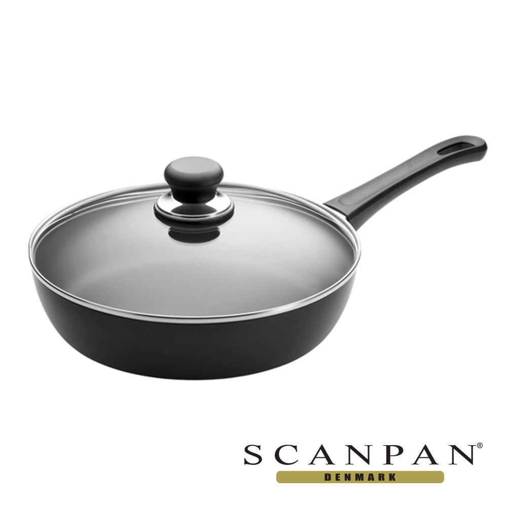 台湾官网直邮进口【丹麦 SCANPAN】《经典系列 26CM高身单柄汤锅(