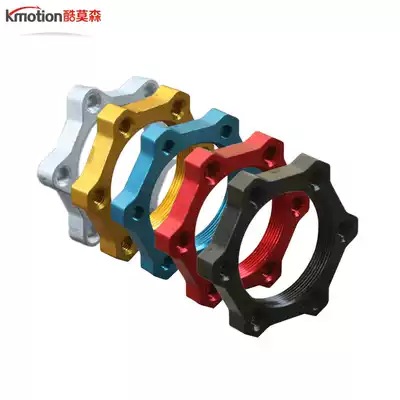 Mountain bike disc brake disc brake fixed flange rotary flange disc brake disc adapter seat threaded disc pitch 44 48