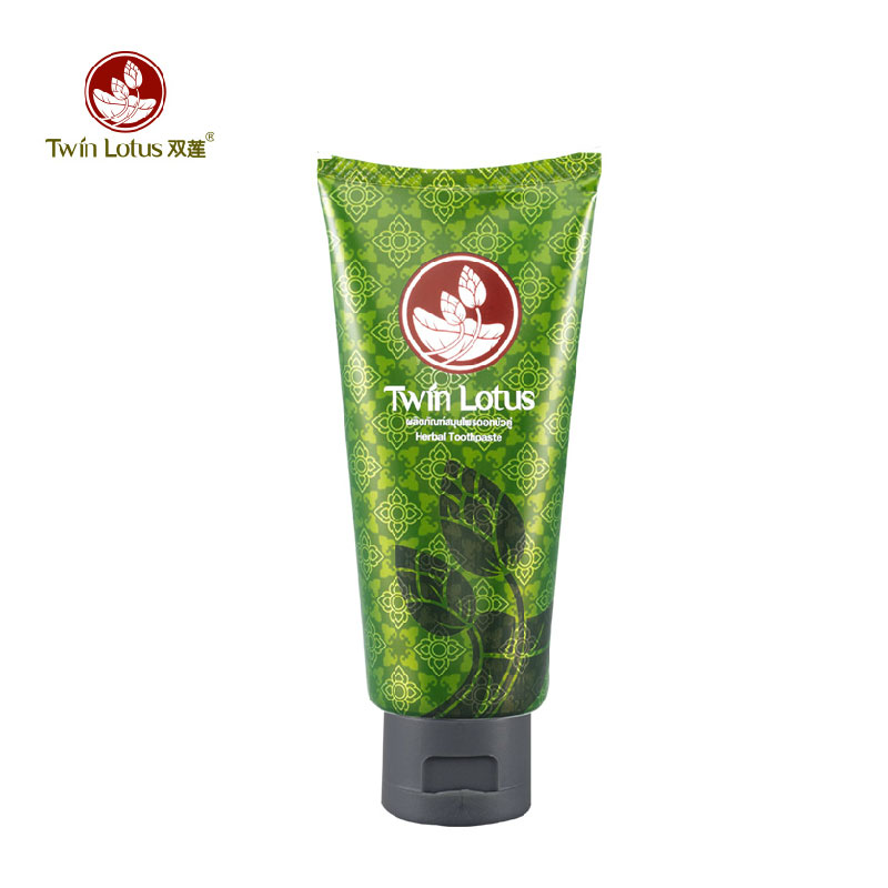 双莲天然植物炭草净渍牙膏120g