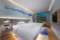  Liv Hotel(Pazhou Convention and Exhibition Center Chigang Subway Station Guangzhou Tower Branch)Liya Twin Room
