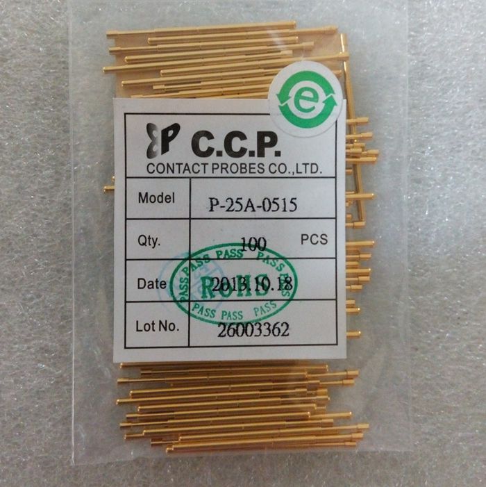 China Probe P-25A Huarong Probe PA100-A2 Cup Test Pin 1 36mm Pogo Pin
