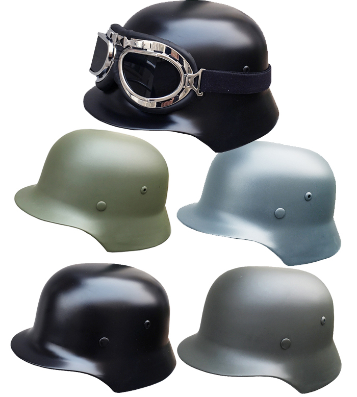 German safety helmet WWII German steel armor original wild grey German steel armor