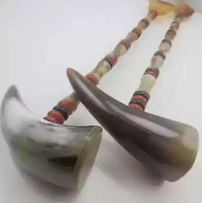 Natural horn fitness hammer health massage beating do not ask for itching and beating back stick Meridian beat Hammer