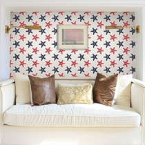 Kitchen living room dining room bedroom bathroom decoration sticker self-adhesive waterproof and oil-proof geometric pattern wall sticker