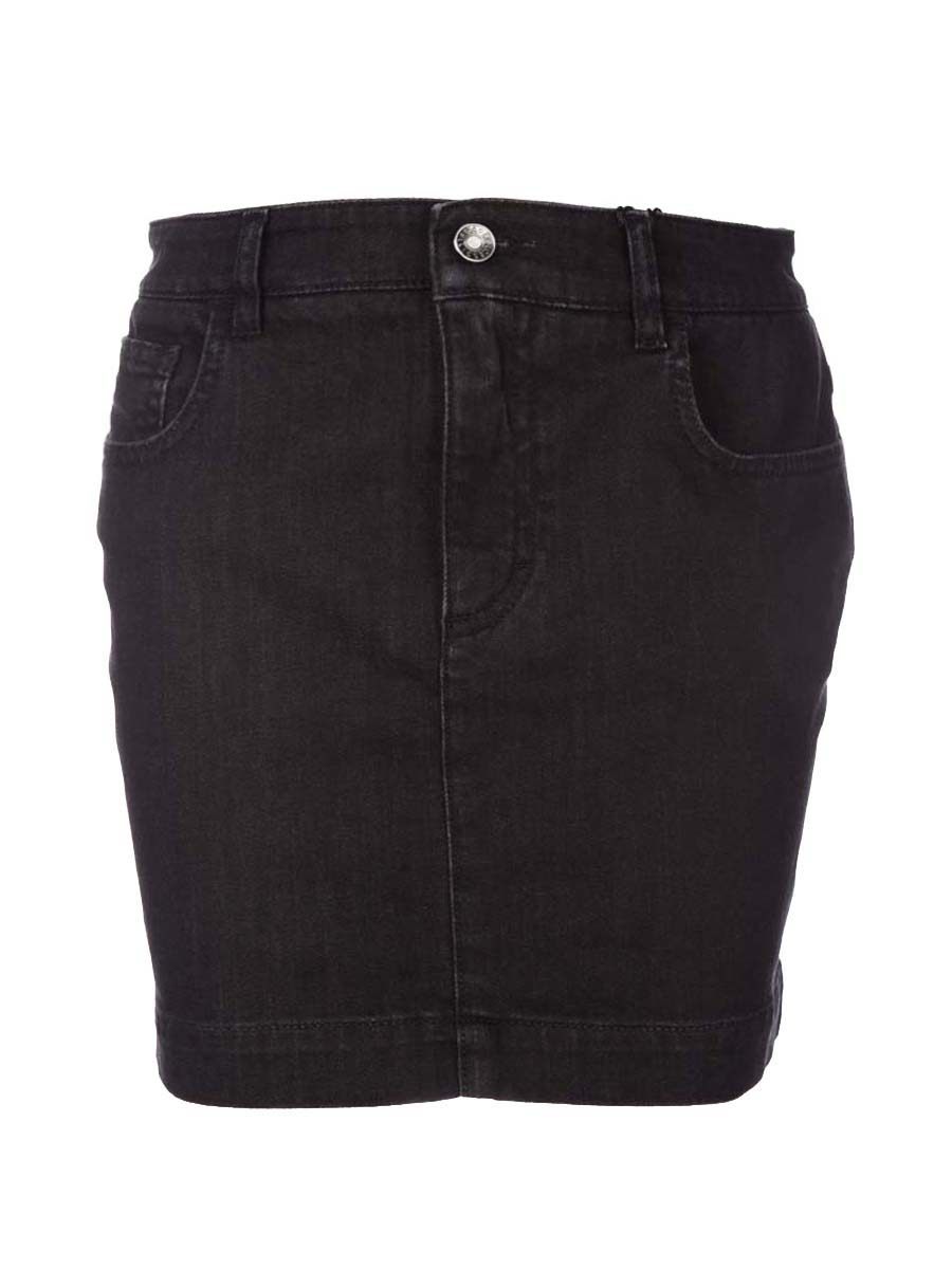 Dolce&Gabbana 黑色修身牛仔半身裙