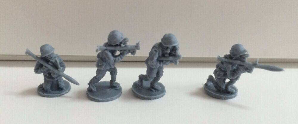 1 72 Cold War Soviet RPG rocket silo group