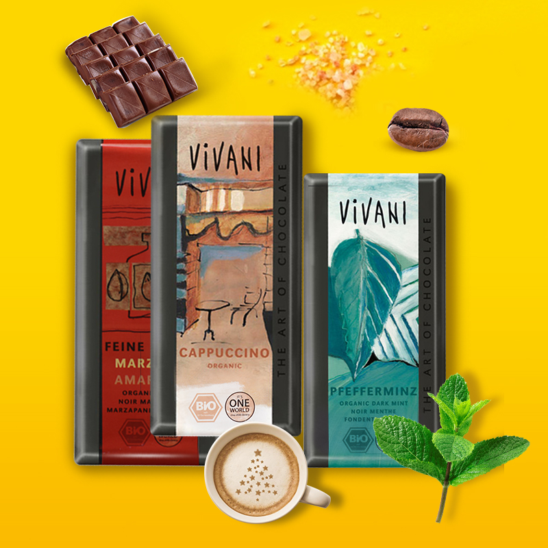 Vivani/维瓦尼夹心3种口味巧克力套装