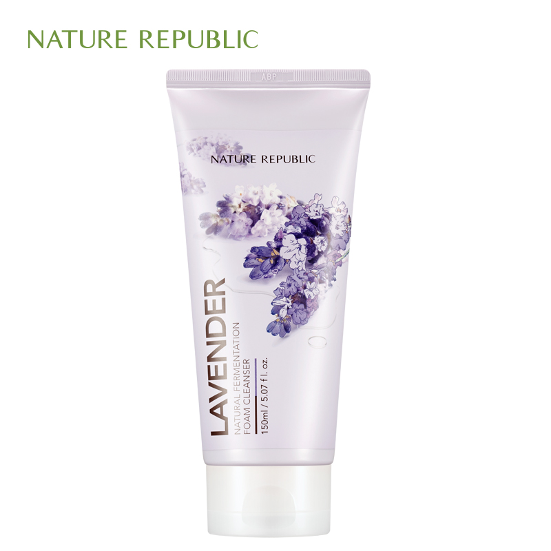 Nature Republic自然乐园薰衣草控油洁面洗面奶150ml