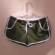 2 quần thời trang nam lỏng quần nhà cotton ngủ quần thể thao thanh niên quần short thủy triều một đoạn quần Luo quần short jean nam Quần tây