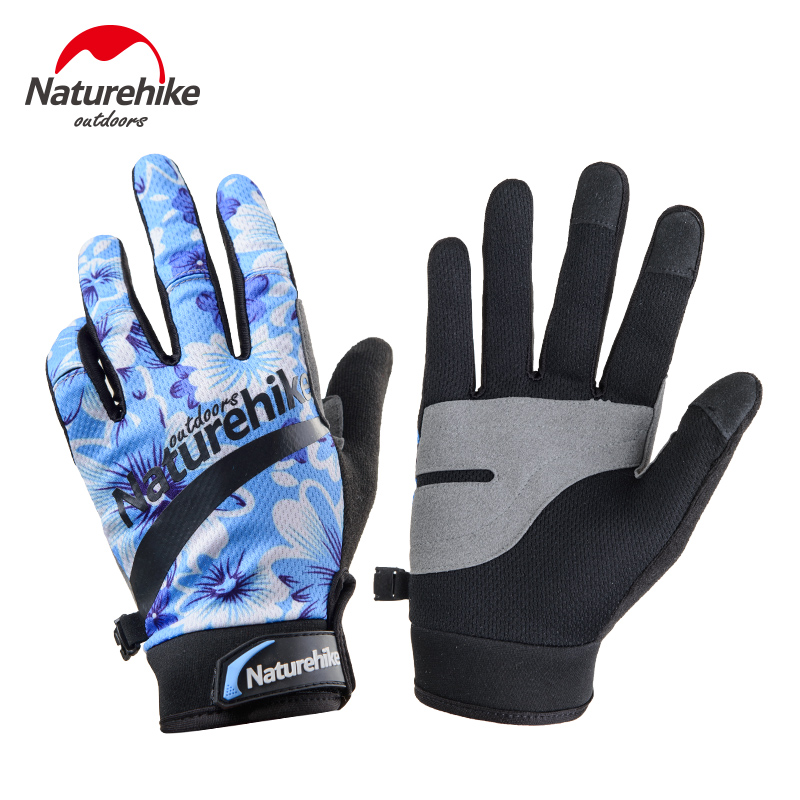 Outdoor Summer Hiking Climbing Mesh Breathable Climbing Ride Touch Screen Gloves