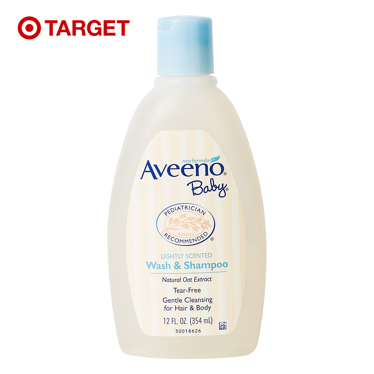 Aveeno baby艾维诺婴幼儿天然燕麦无泪洗发水沐浴露二合一Target
