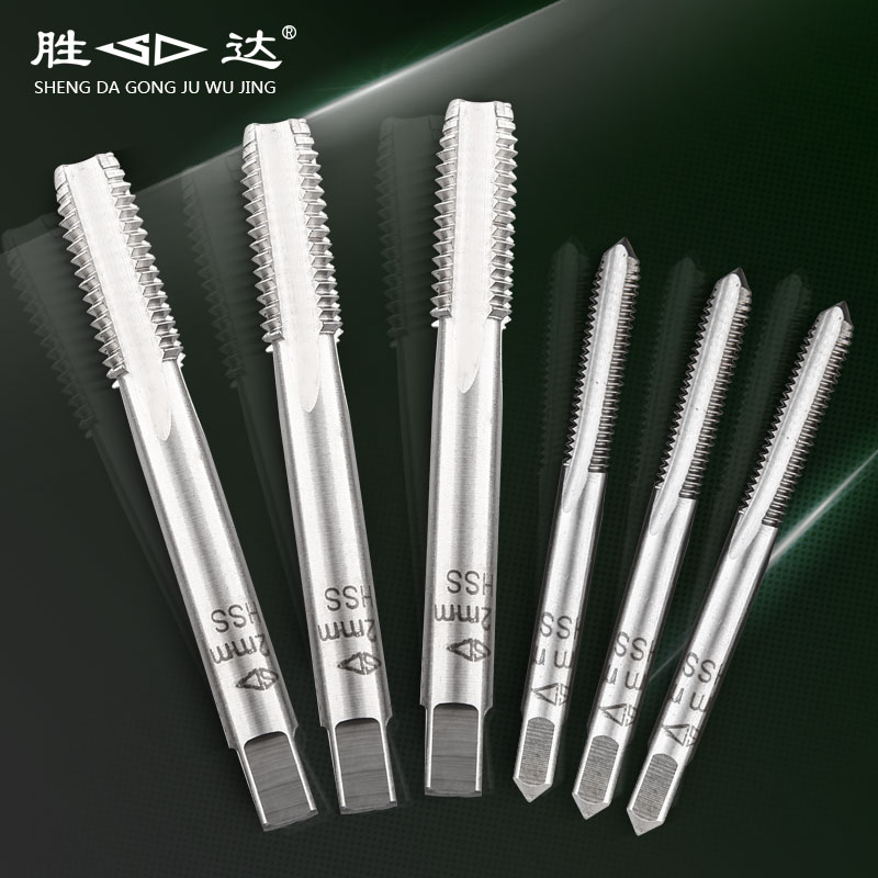 Shengda high-speed net machine screw tapping Screw tapping tapping tools Hardware screw straight groove M3-M16