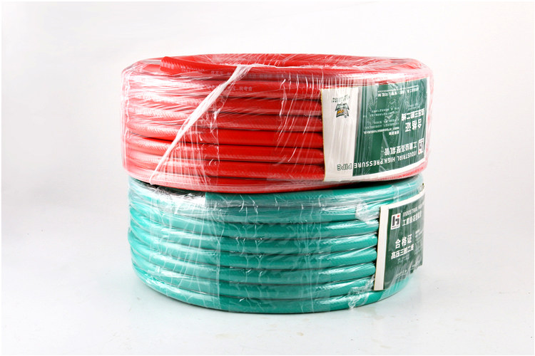 Hanbang three glue two-line oxygen tube high pressure oxygen acetylene tube self-produced and self-sold pvc trachea special promotion