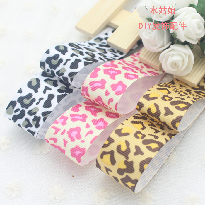 25mm Ribbed Belt BAO WEN Ribbon Ribbon DIY Material Bow Headwear Hair Accessories Hairpin Webbing