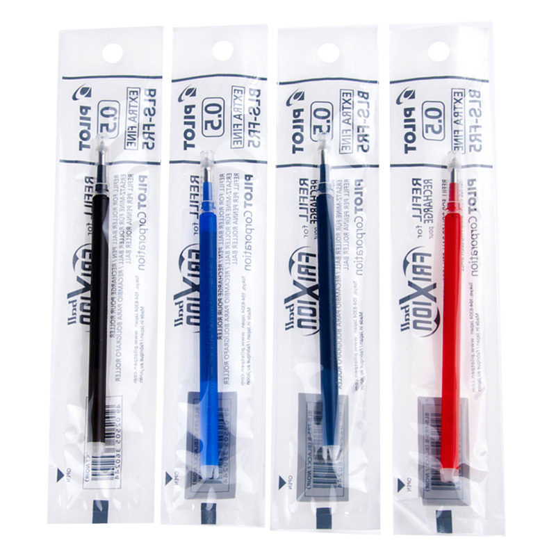 Broaderasable Erasable Pen Refill 0 5mm Black Blue Morfriction Waterborne Pen Refill Japanese Import Mill Easy to rub