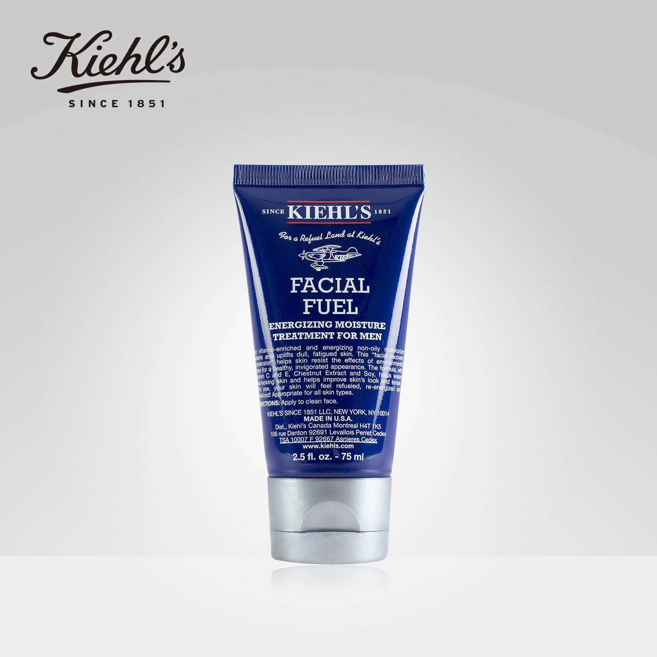 Kiehl's科颜氏科男士保湿乳液 75ML 无油保湿 水漾清新