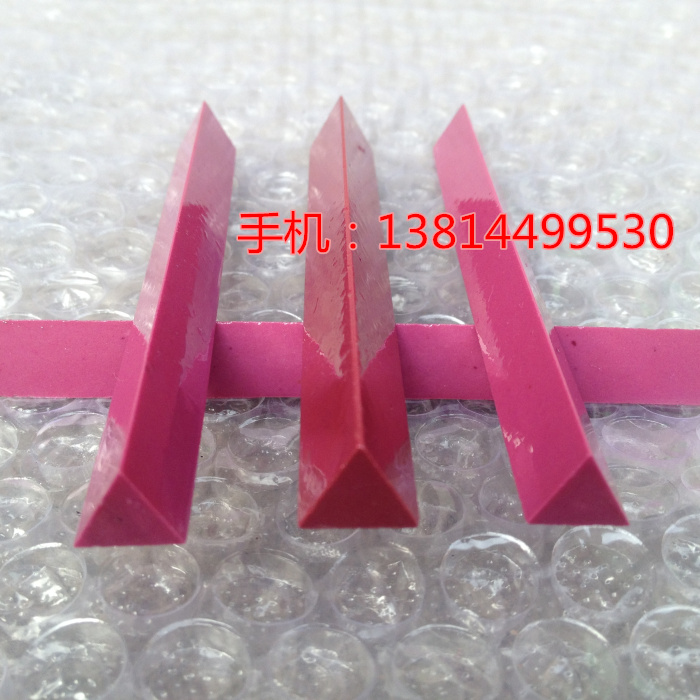 Ruby triangle oil 150*12100*10 fine red oil bar square 3000#