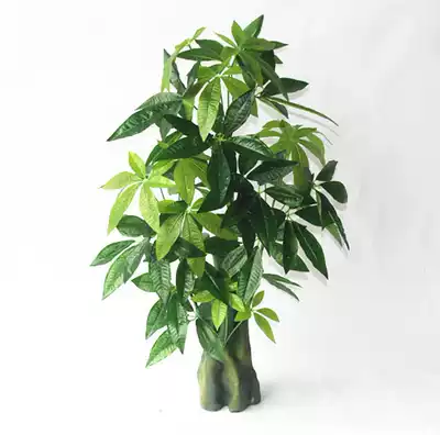 New simulation fortune tree living room plant simulation green plant fake tree hotel home decoration fake tree specials