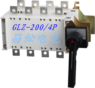 Changsong Electrical GLZ1-200 4P Isolation Switch GLZ-200 4P Double Throw Isolation Switch High-quality Spot