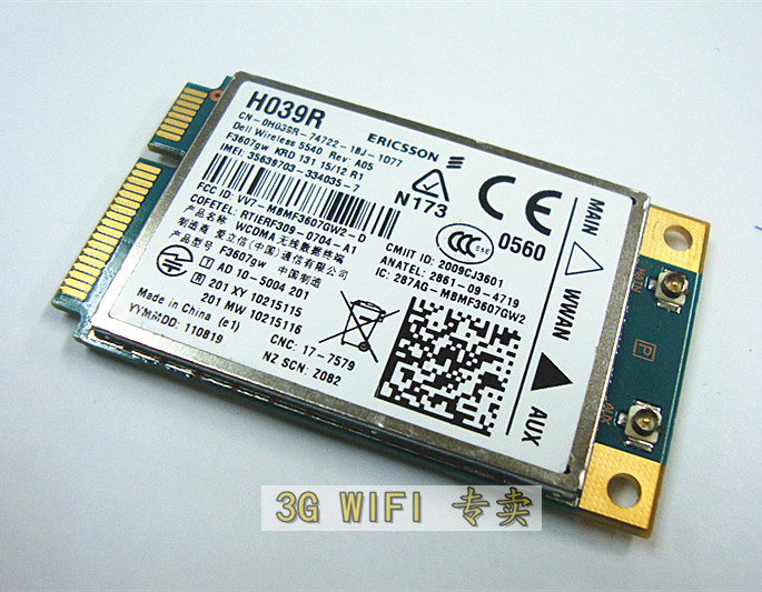 Brand new F3607GW DW5540 Unicom 3G module 3G network card E5410