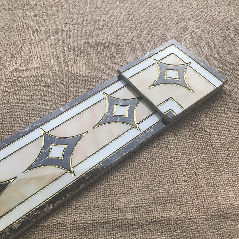 Lace Lace Sideline Crystalite waveguide Line Living room Kitchen Ground Floor Brick Skirting of the Skirting of the Skirting Line