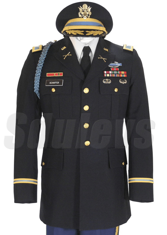 Order service] New military version of the United States USA new military dress (ASU) suit