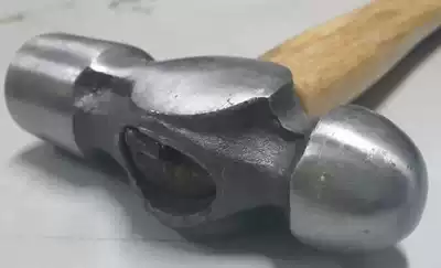 Hang worker wooden handle round hammer nipple hammer hammer woodworking hammer escape hammer iron hammer 2 2 5 3p pounds
