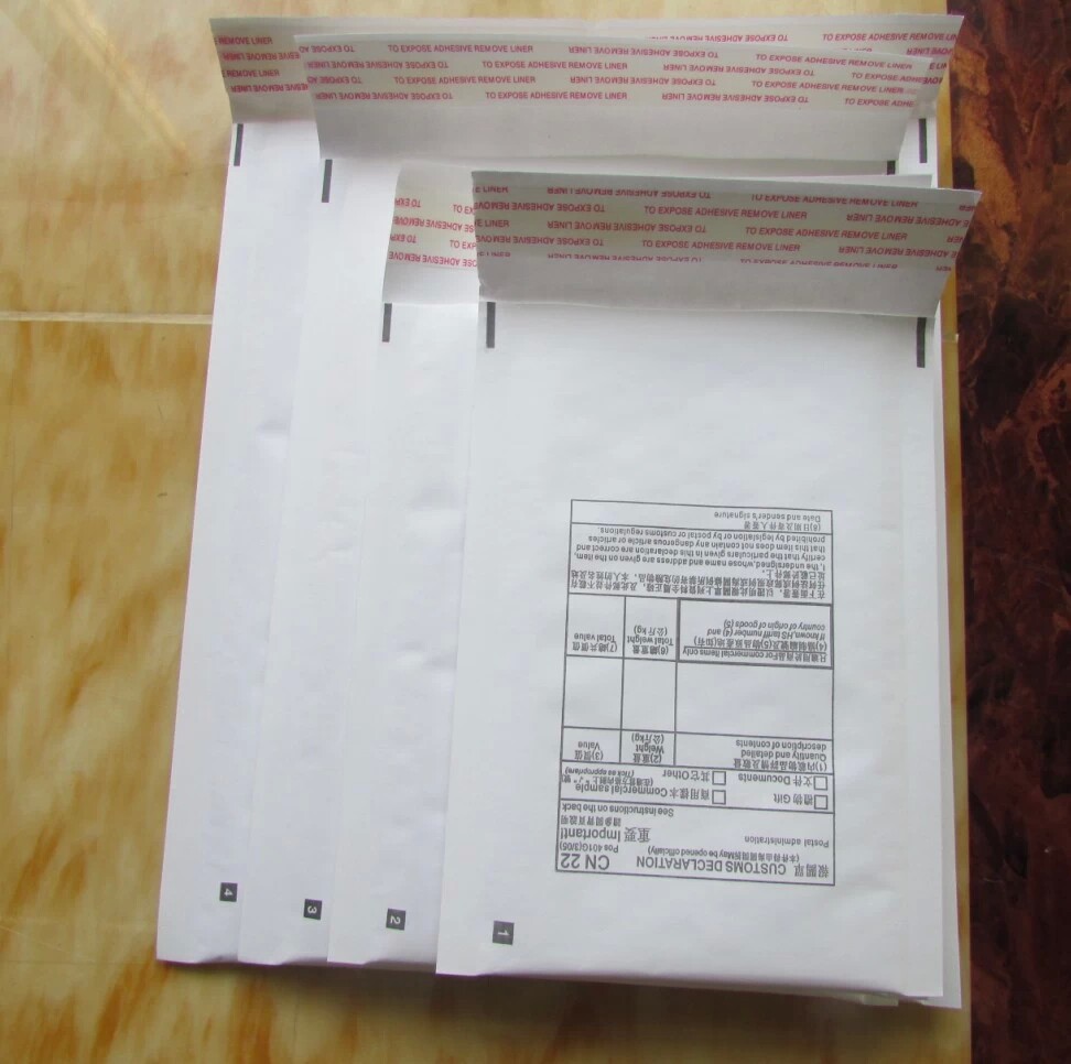 Long Yanjia 1 # Kraft paper bubble envelope bag 12*17 4cm China Post express packaging foam bag