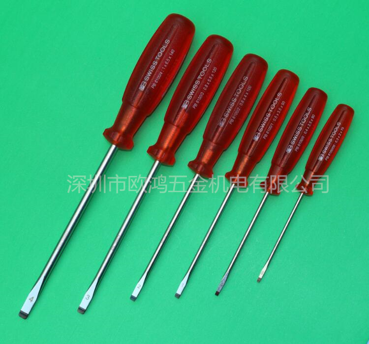 Imported Swiss PB Tool 6100 Series 00 1 2 3 4 5 6-word screwdriver screw opener screw driver