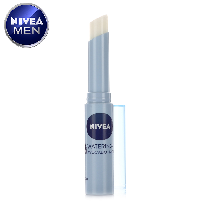Nivea/妮维雅水呵护润唇膏 2.4g 鳄梨滋养深度补水滋润双唇