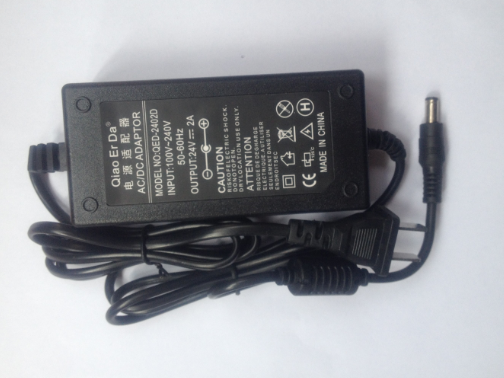 DC24V2A DC ball machine monitoring tripod head power drinking water dispenser power printing machine power supply humidifiers power supply