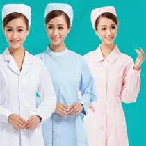 White pink blue nurse suit long sleeve short sleeve half sleeve lapel collar collar round collar doll collar stand collar partial collar collar partial collar doctor suit
