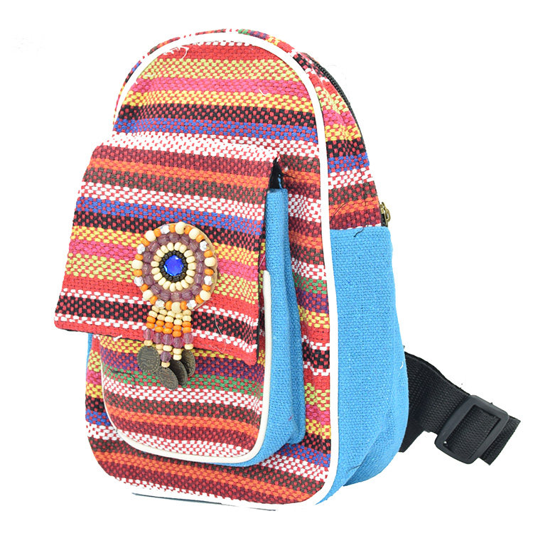 National Wind Single Shoulder Brock Mobile Phone Lock Pack Travel Memorial Package Nationality Shoulder Bag