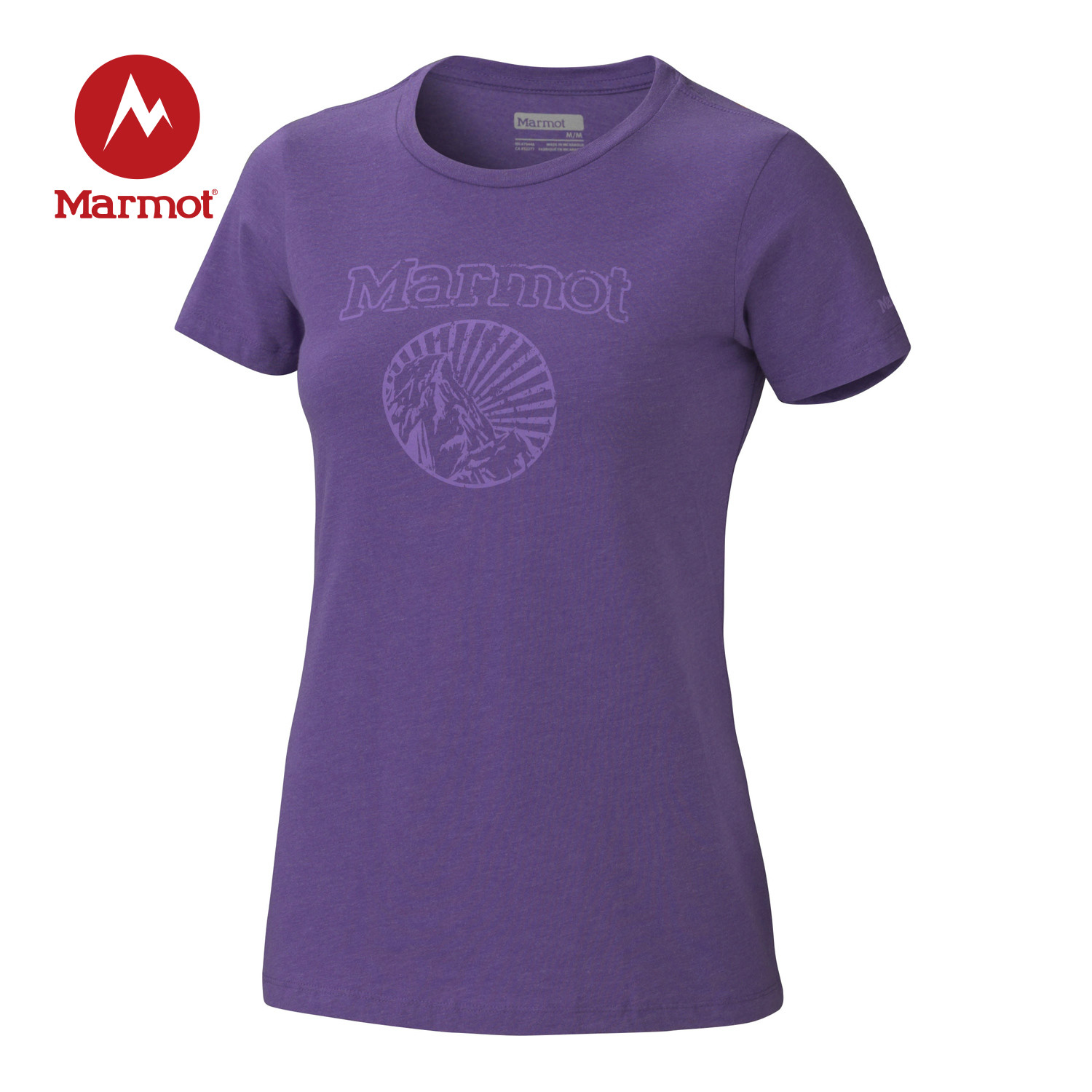 春夏新品 MARMOT/土拨鼠 女款棉T 55860