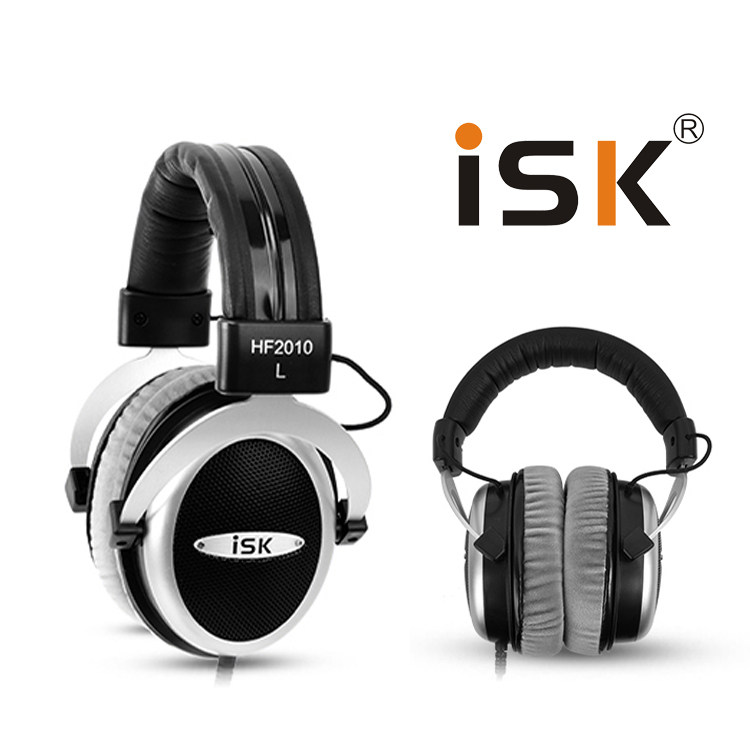 ISK HF-2010 High Fidelity Listening Headphones Professional Listening Headphones Headphones Wear-wearing Folding Recordings dedicated