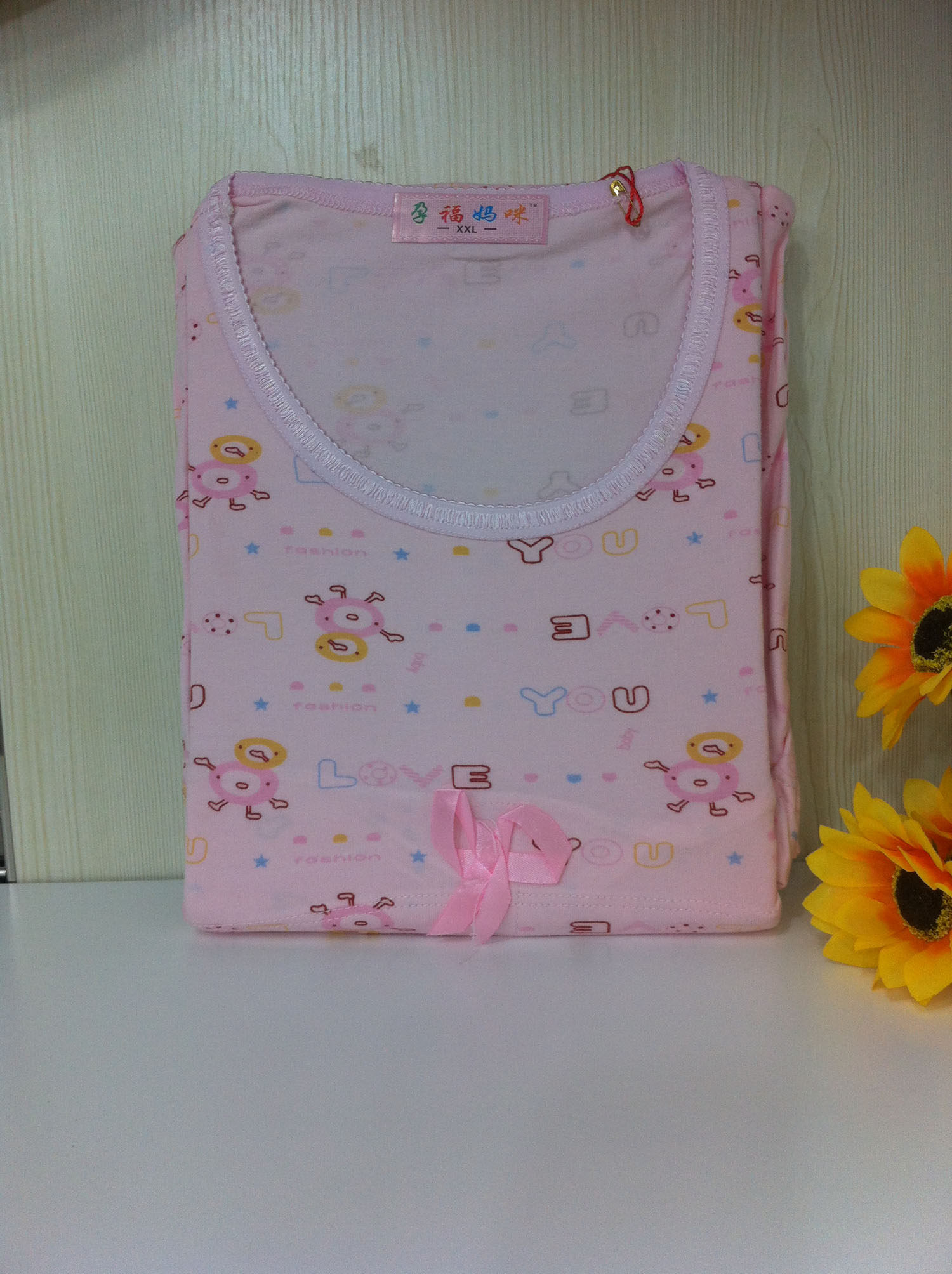 Pregnancy Mommommy Maternal Autumn Winter Front Open Button Laces Leka Cotton Maternal Home Clothes Delivery Pants