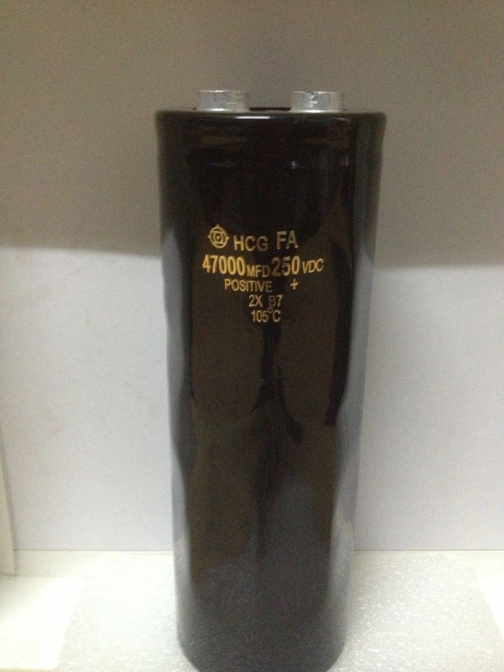 Recommended import Hitachi screw feet 250V47000UF wire-cut aluminum electrolytic capacitor warranty 1 year